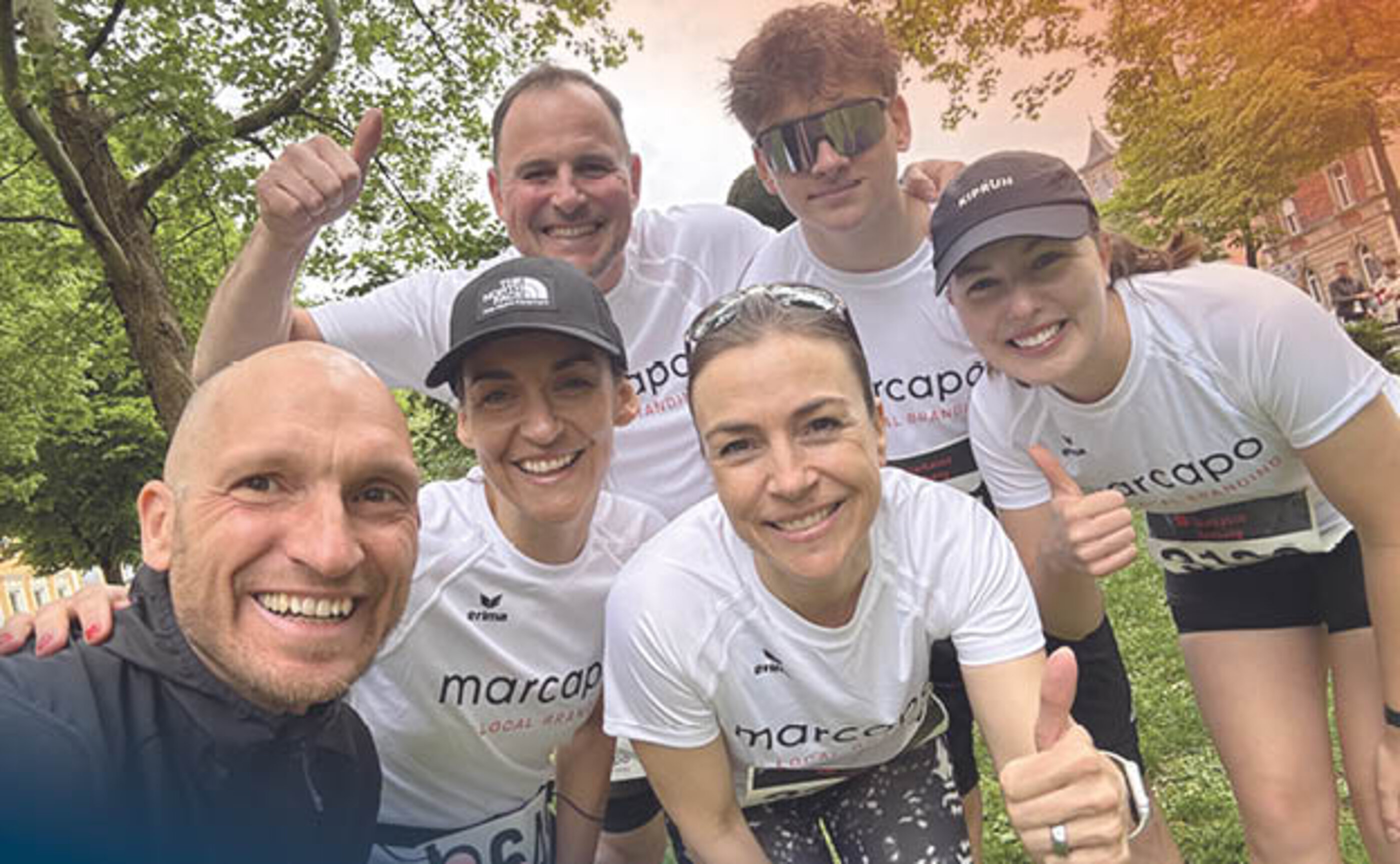 Teambild der Laufgruppe marcapo move